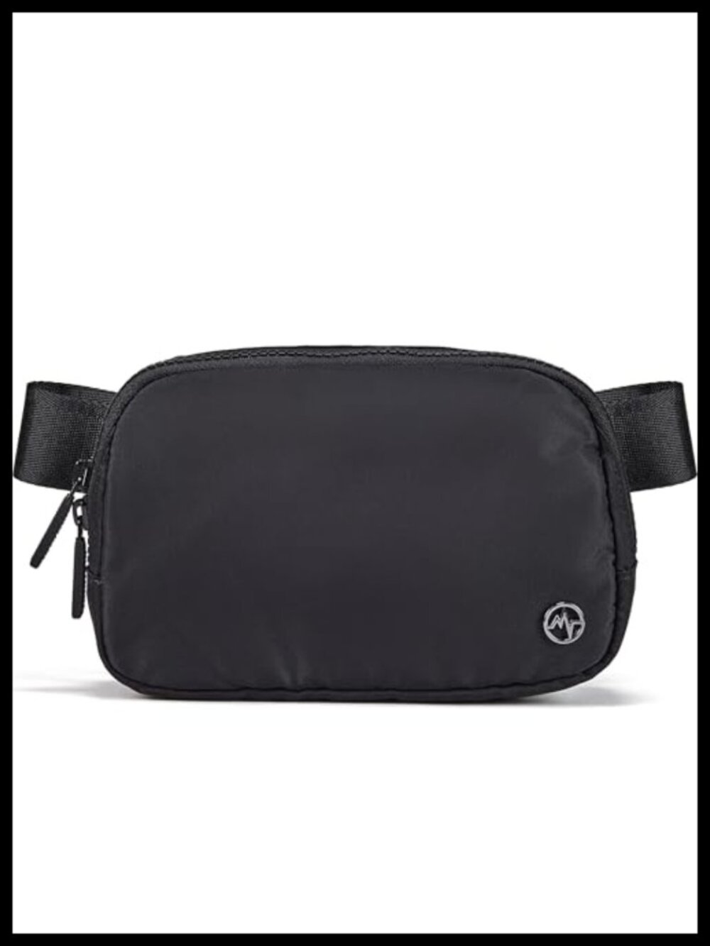 Nylon Everywhere Belt Bag Two Way Zipper Fanny Pack Crossbody Waist Pack